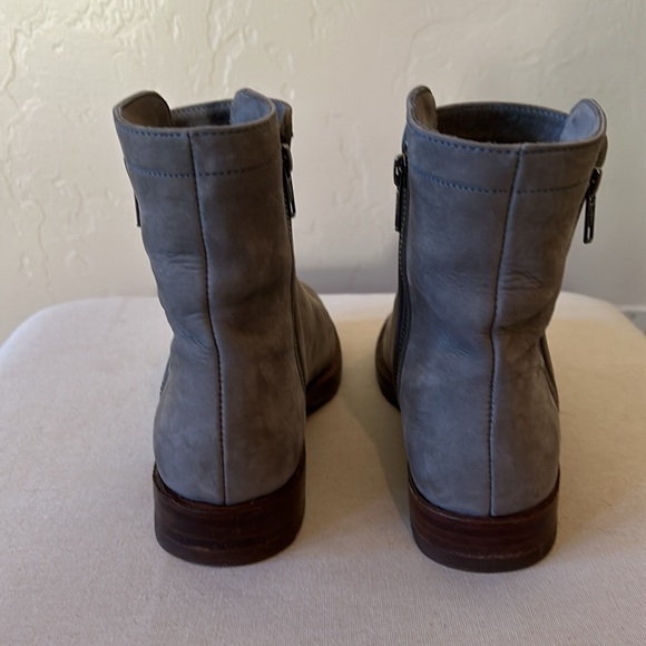 Frye Grey Nubuck Ankle Boots - Picture 3 of 11